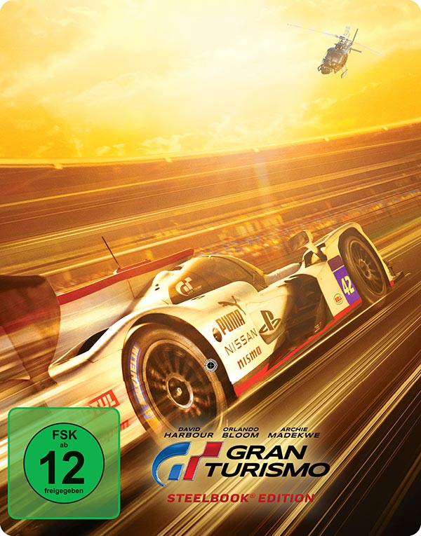 Gran Turismo (Steelbook, 4K-UHD+Blu-ray)