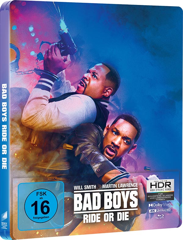 Bad Boys: Ride or Die (Steelbook, 4K-UHD+Blu-ray) Bad Boys: Ride or Die (Steelbook, 4K-UHD+Blu-ray)