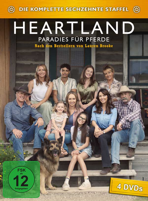 Heartland - Paradies für Pferde, Staffel 16 (4 DVDs) Cover