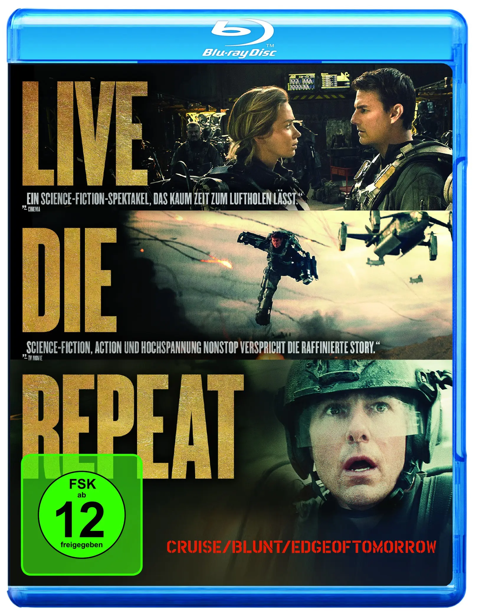 Live Die Repeat: Edge of Tomorrow (Blu-ray)
