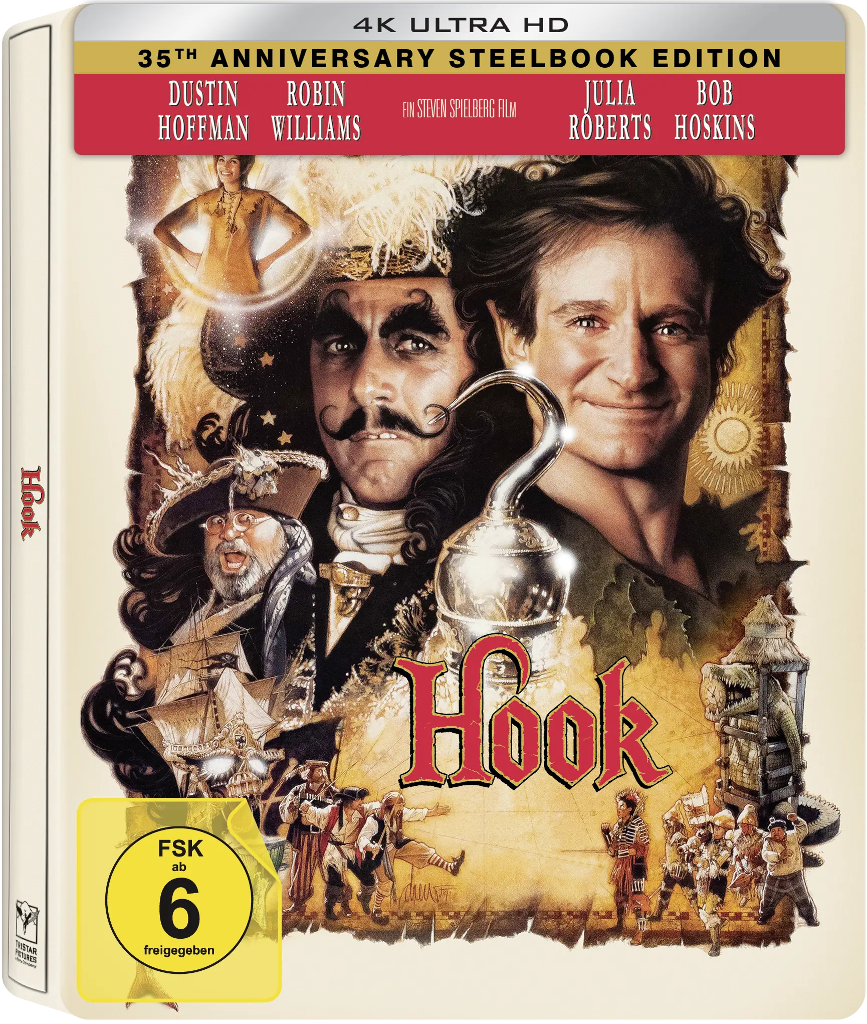 Hook - 35th Anniversary Edition (Steelbook, 2 4K-UHDs)