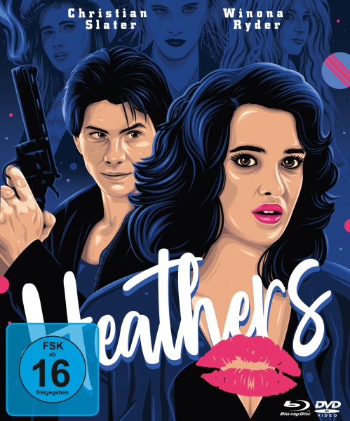 Heathers (Mediabook, Blu-ray+DVD) Cover