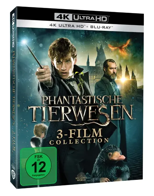 Phantastische Tierwesen 3-Film Collection (4K UHD)