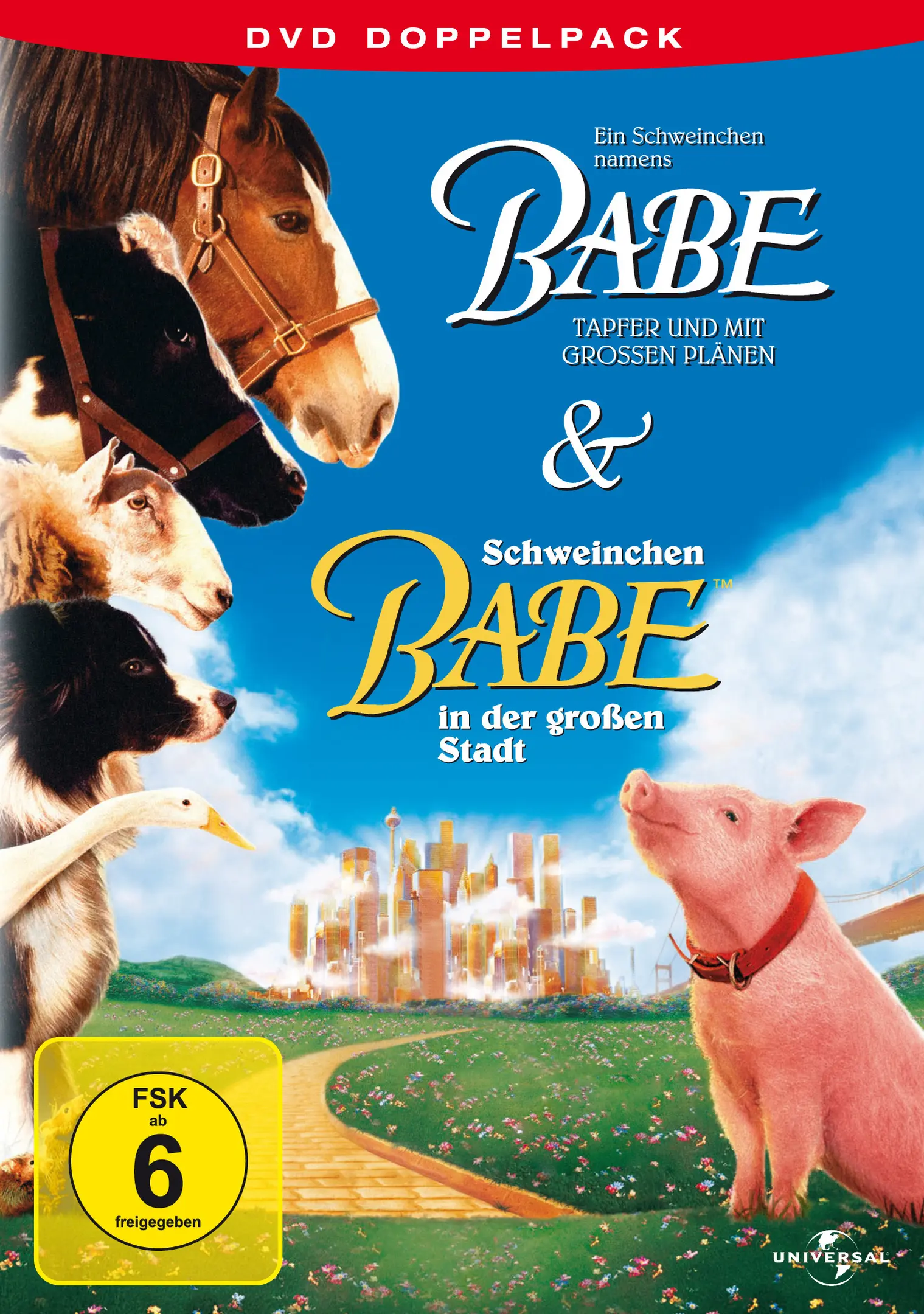 Ein Schweinchen namens Babe 1&2 (DVD)