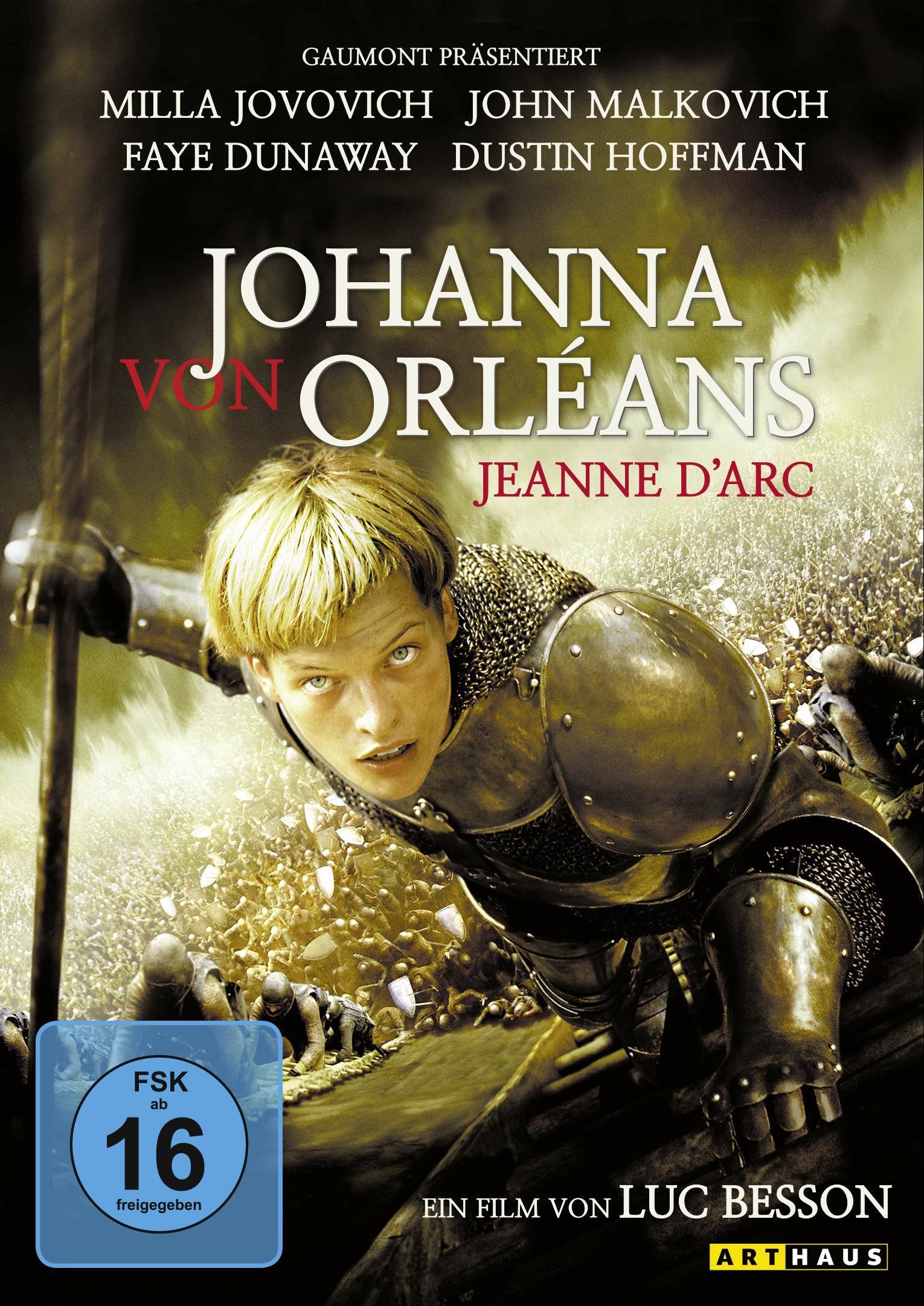 Johanna von Orleans (DVD) Cover Buch, Veröffentlichung, Werbung, Plakat, Person