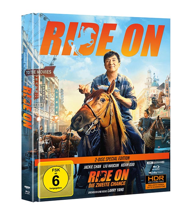 Ride On - Die zweite Chance (Mediabook, 4K-UHD+Blu-ray) Ride On - Die zweite Chance (Mediabook, 4K-UHD+Blu-ray)