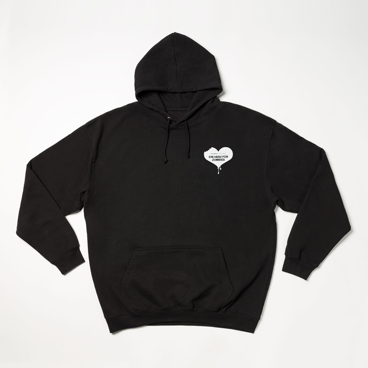 Herz für Zombies PP Hoodie Unisex Black Herz für Zombies PP Hoodie Unisex Black