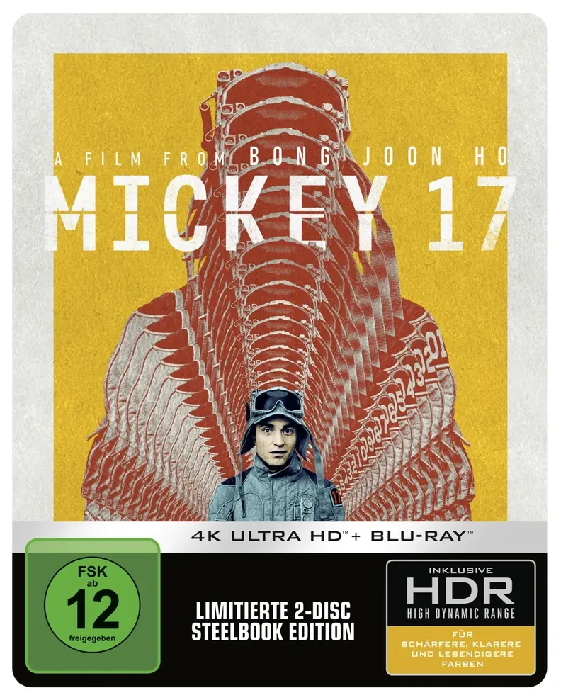 Mickey 17 (2025) (Limitiertes Steelbook C, 4K-UHD + Blu-ray)
