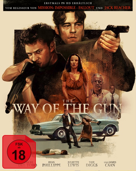 The Way of the Gun (Mediabook B, Blu-ray+DVD) Cover The Way of the Gun (Mediabook B, Blu-ray+DVD) Cover