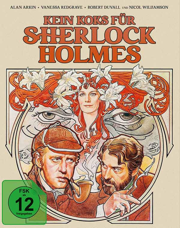 Kein Koks für Sherlock Holmes (Mediabook, Blu-ray+DVD) Cover