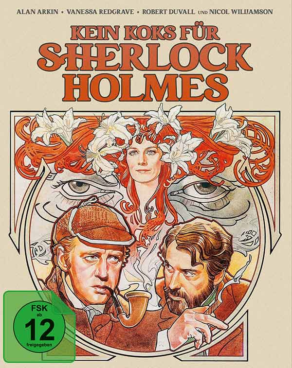 Kein Koks für Sherlock Holmes (Mediabook, Blu-ray+DVD) Cover Kein Koks für Sherlock Holmes (Mediabook, Blu-ray+DVD) Cover