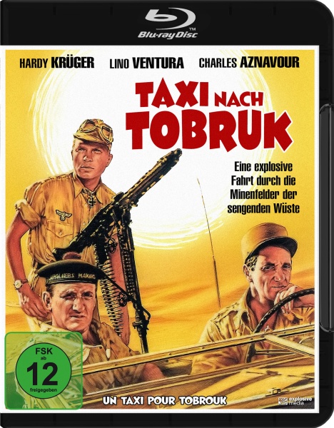 Taxi nach Tobruk (Blu-ray) Cover Taxi nach Tobruk (Blu-ray) Cover