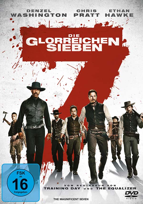 Die glorreichen Sieben (2017) (DVD) Cover Die glorreichen Sieben (2017) (DVD) Cover