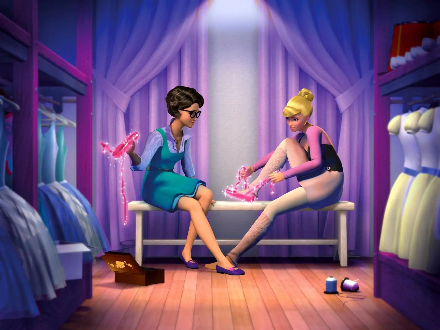 Barbie in: Die verzauberten Ballettschuhe (DVD)