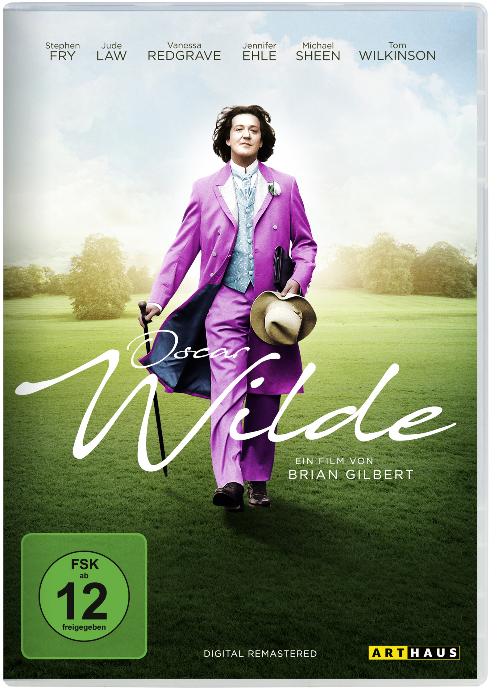 Oscar Wilde - Digital Remastered (DVD) Cover Werbung, Plakat, Mantel, Anzug, Person