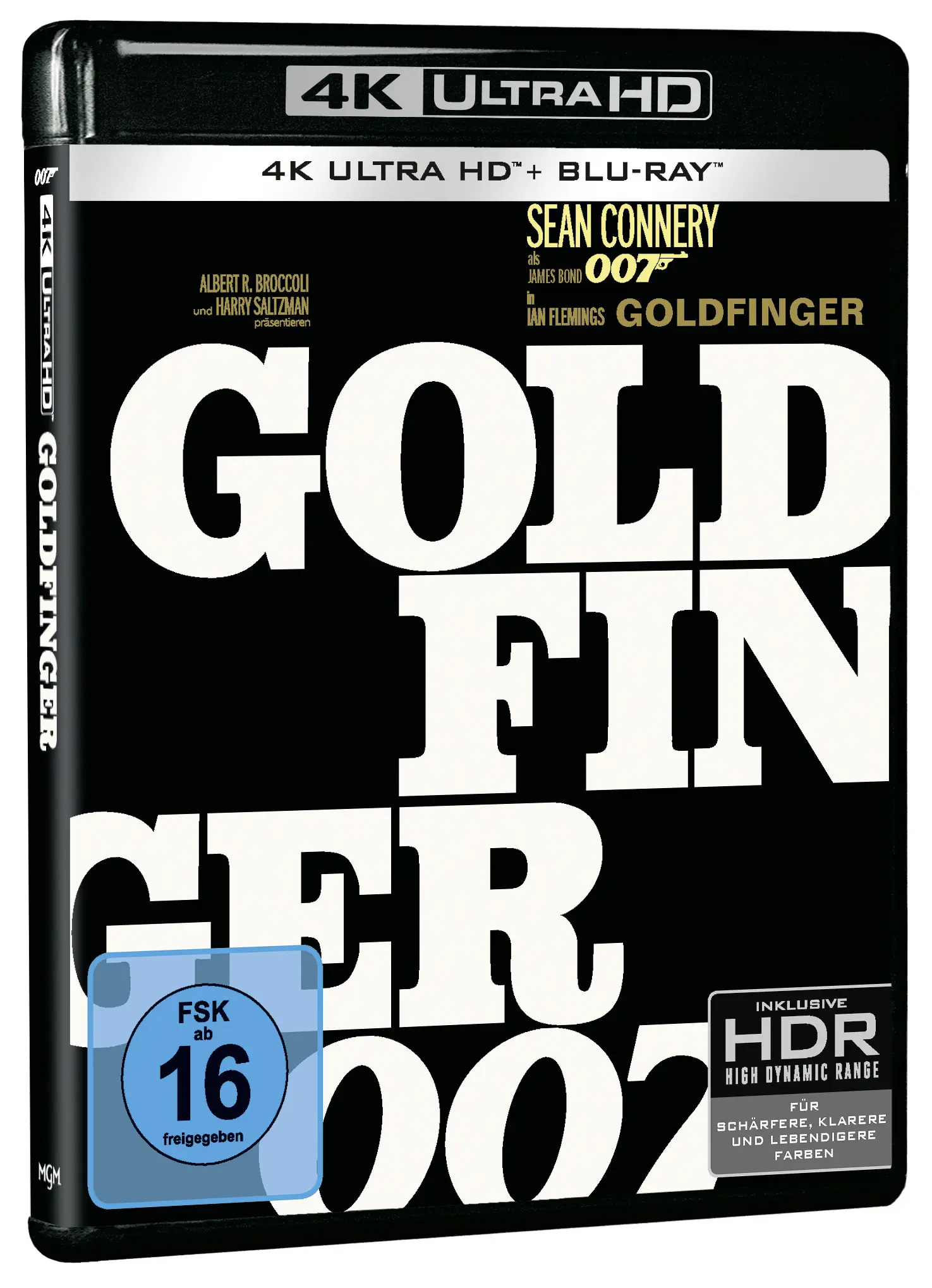 James Bond - Goldfinger (4K-UHD + Blu-ray)