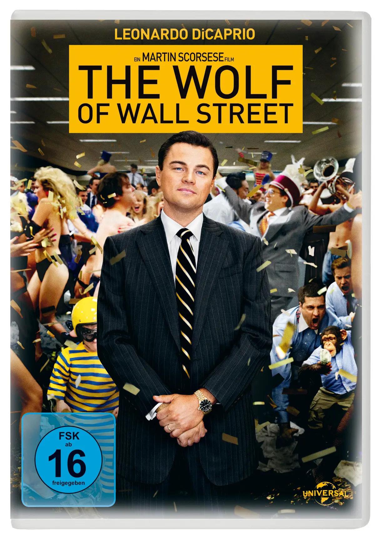 The Wolf of Wall Street (DVD) Cover