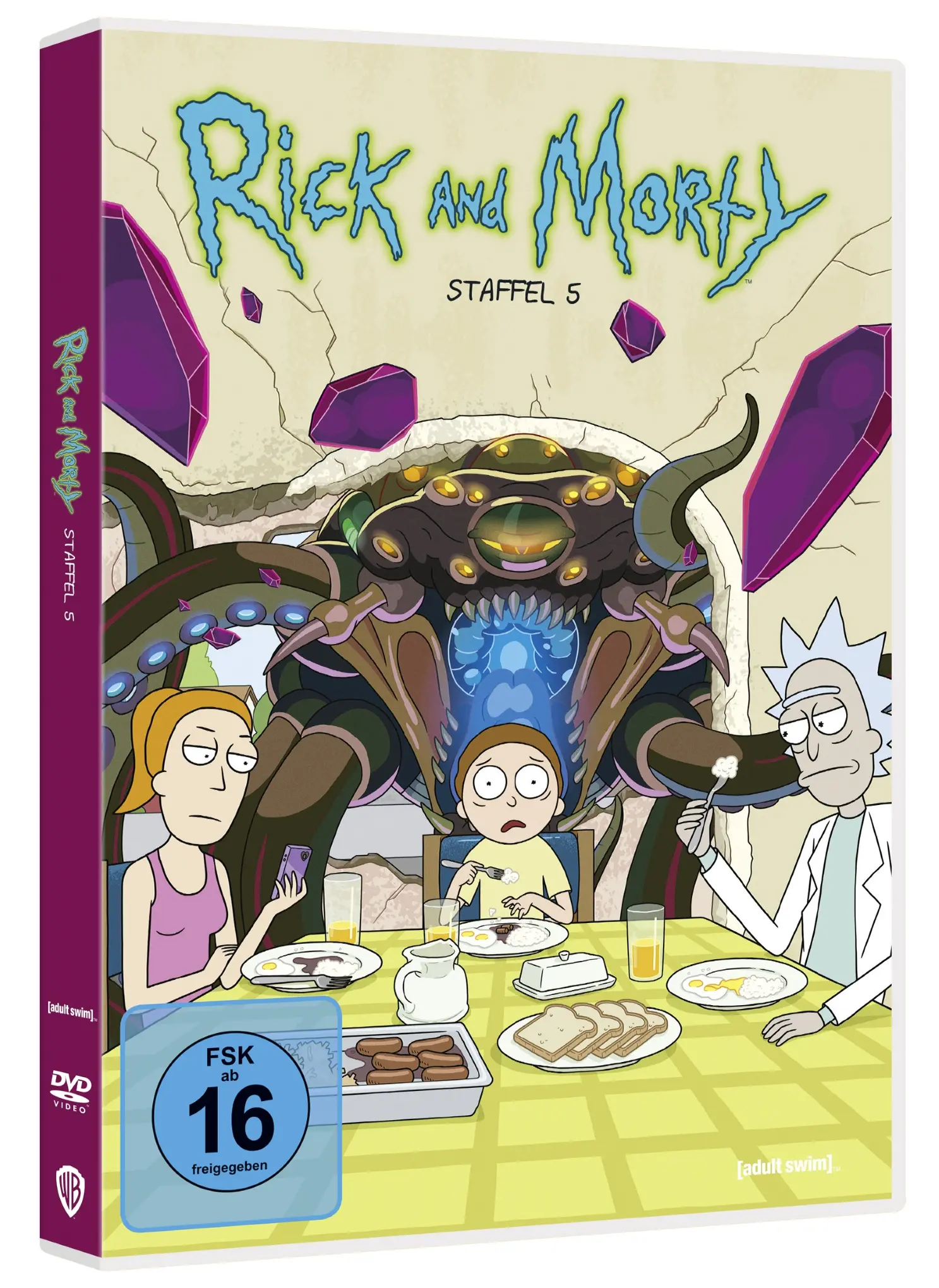 Rick and Morty: Die komplette 5. Staffel (DVD)