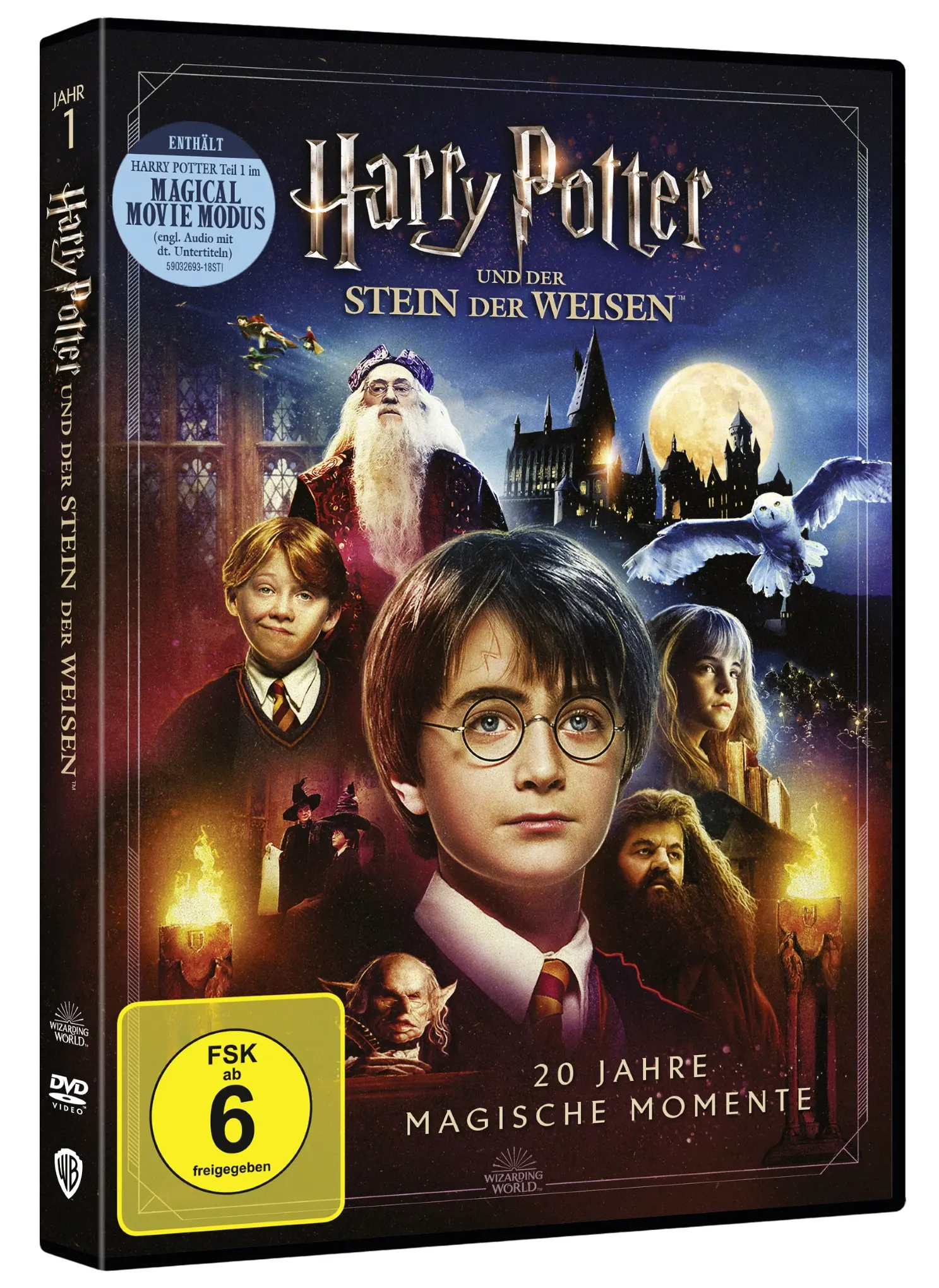 Harry Potter und der Stein der Weisen + Magical Movie Modus (DVD)