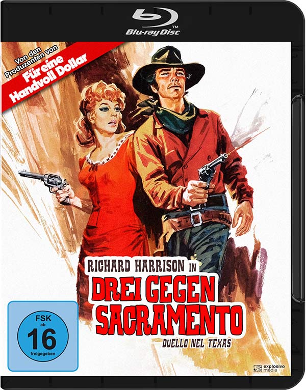 Drei gegen Sacramento (Blu-ray) Cover Drei gegen Sacramento (Blu-ray) Cover