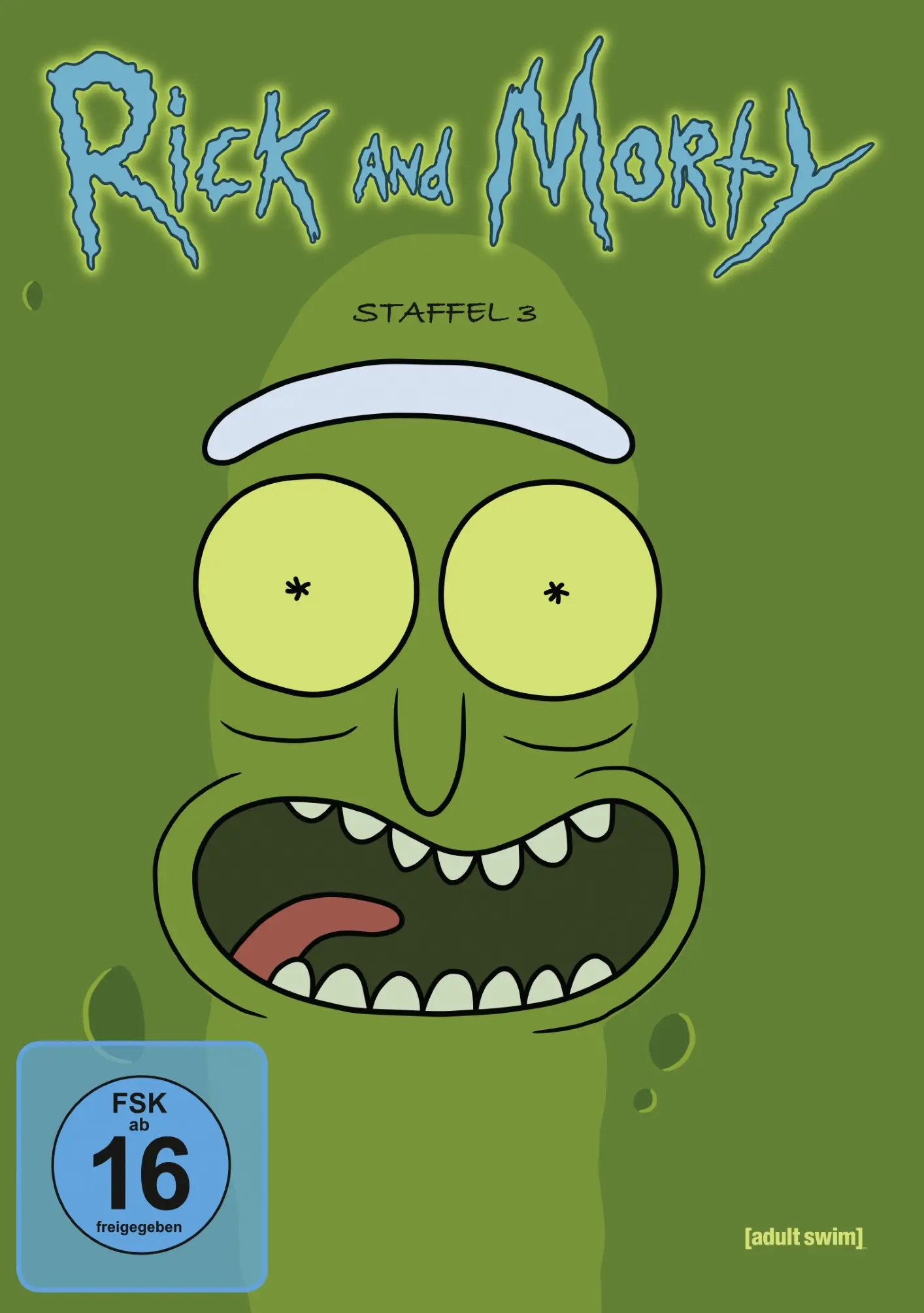 Rick and Morty (Uncensored): Die komplette 3. Staffel (DVD) Cover