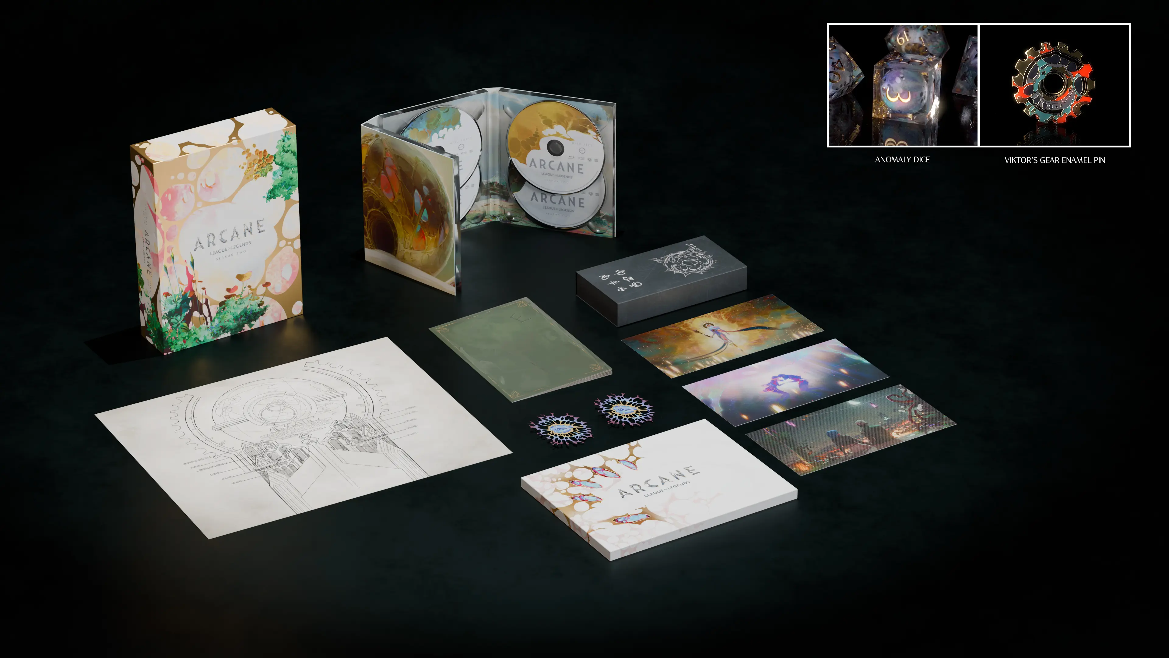 Arcane - League of Legends: Staffel 2 (Deluxe Edition, 3 4K-UHDs+3 Blu-rays) (exkl. Shop) Arcane - League of Legends: Staffel 2 (Deluxe Edition, 3 4K-UHDs+3 Blu-rays) (exkl. Shop)