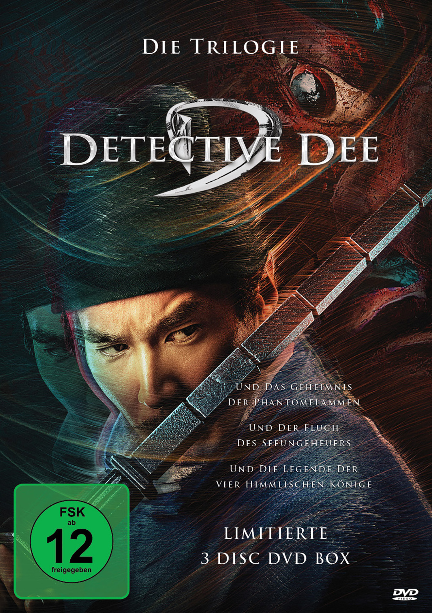 Detective Dee - Trilogiebox (3 DVDs) Cover Detective Dee - Trilogiebox (3 DVDs) Cover