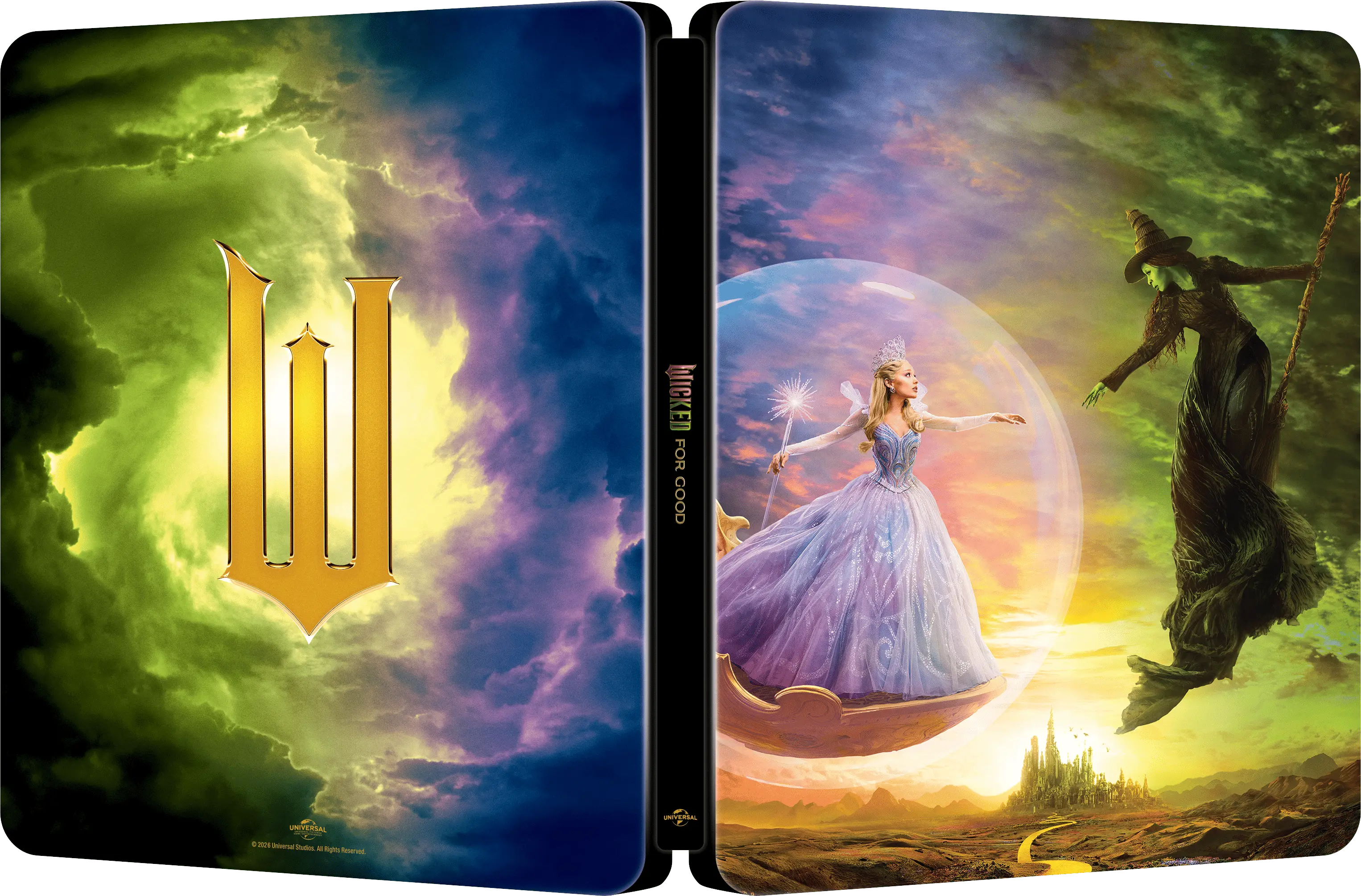 Wicked: Teil 2 (Limitiertes Steelbook A, 4K-UHD+Blu-ray)