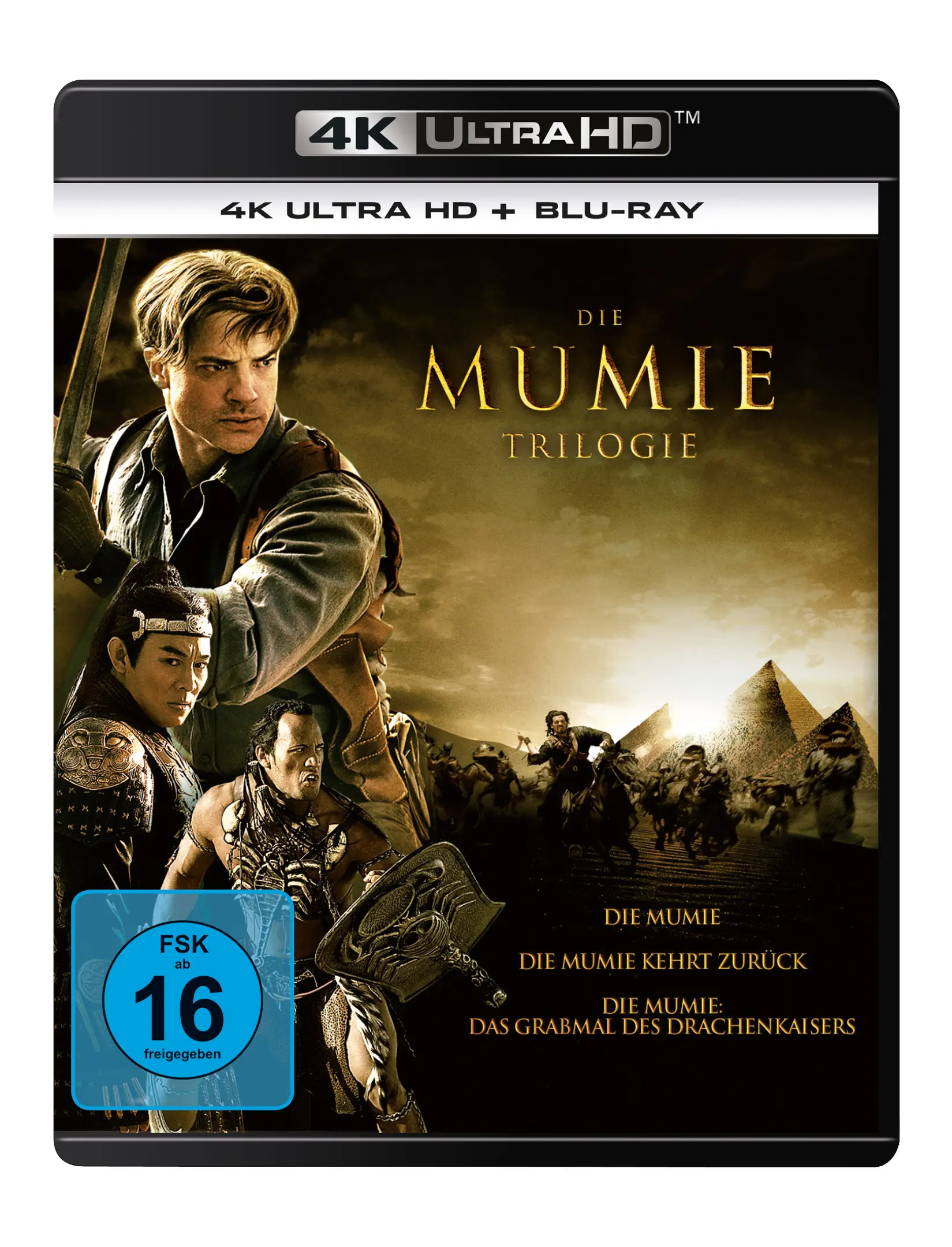 Die Mumie Trilogie (4K-UHD)