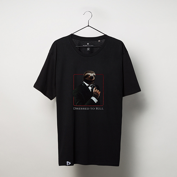 PP Men Tee BC Dressed Black PP Men Tee BC Dressed Black