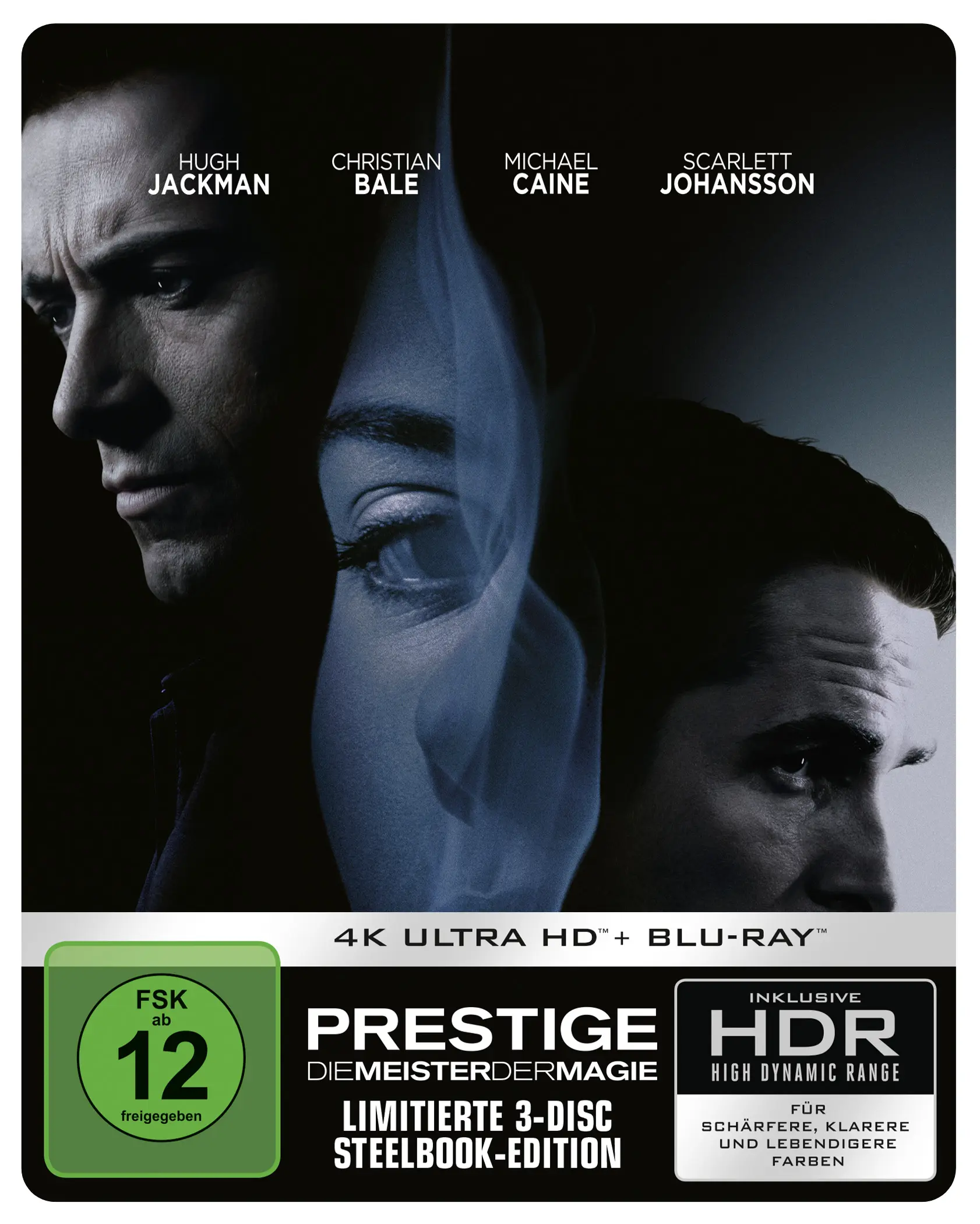 Prestige: Die Meister der Magie (Steelbook, 4K-UHD+2 Blu-rays)