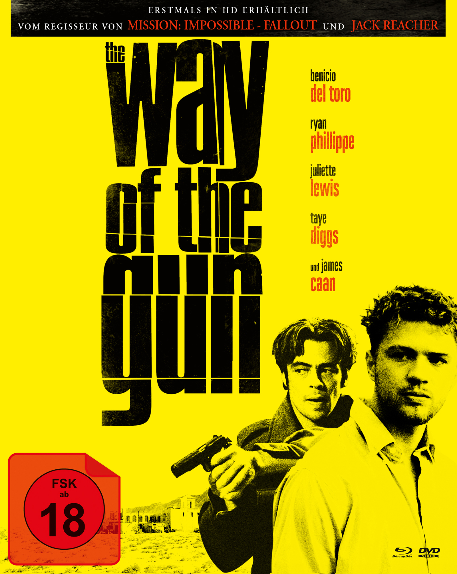 The Way of the Gun (Mediabook A, Blu-ray+DVD) Cover The Way of the Gun (Mediabook A, Blu-ray+DVD) Cover