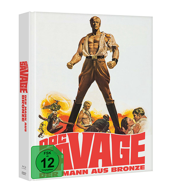 Doc Savage - Der Mann aus Bronze (Mediabook, Blu-ray+DVD) Doc Savage - Der Mann aus Bronze (Mediabook, Blu-ray+DVD)