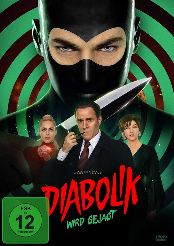Diabolik wird gejagt (DVD) Cover