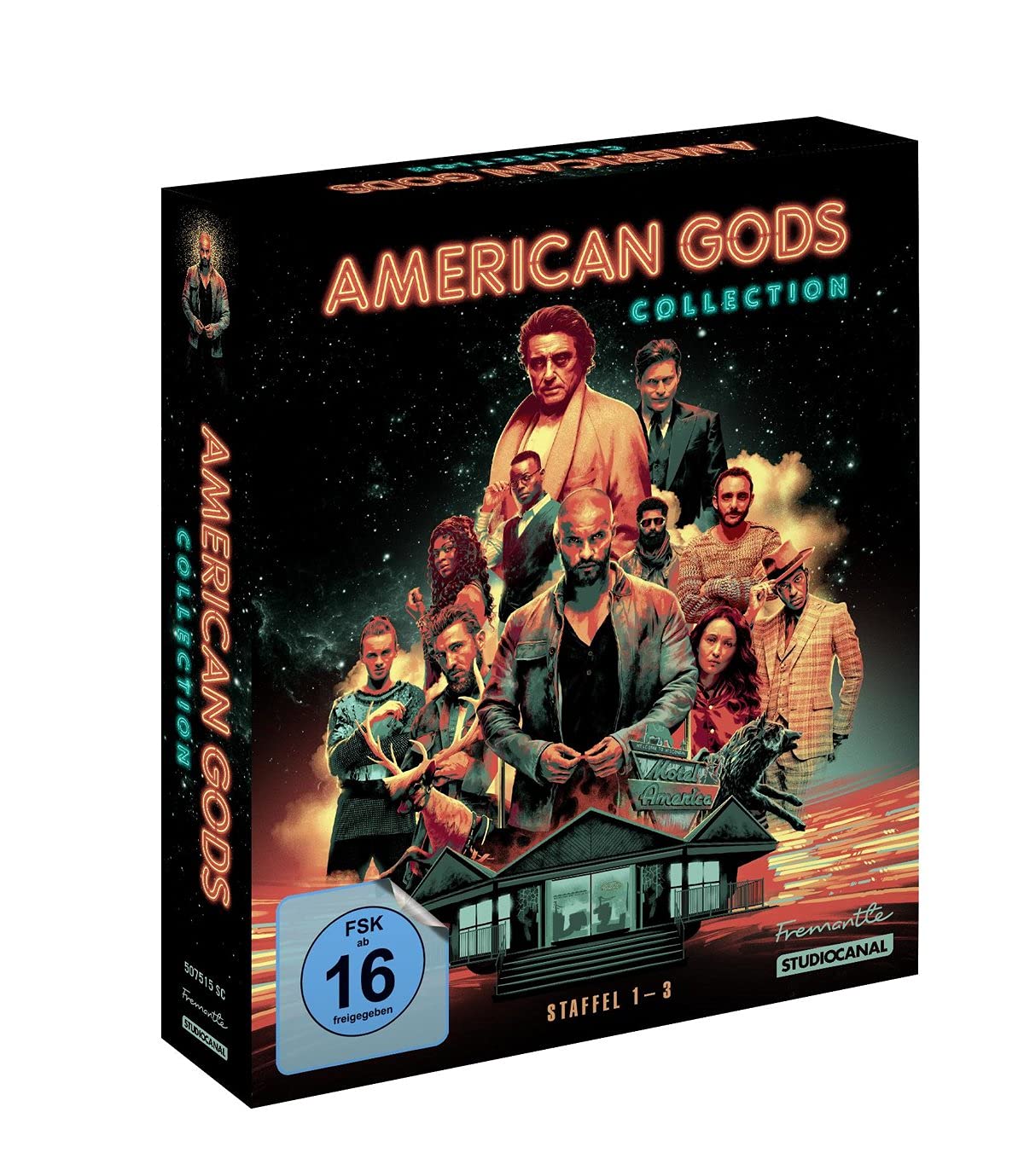 American Gods - Collection - Staffel 1-3 (10 Blu-rays) Image 2