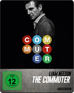 The Commuter - Steelbook Edition (Blu-ray) Cover The Commuter - Steelbook Edition (Blu-ray) Cover