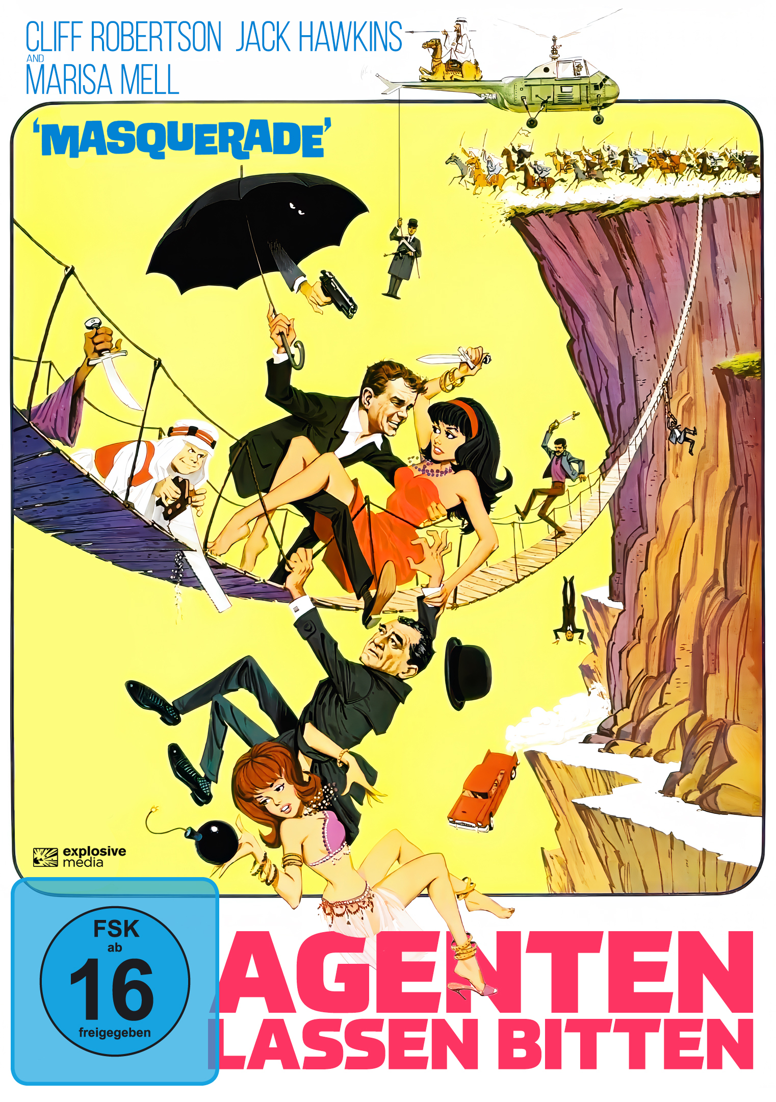 Agenten lassen bitten (DVD) Cover Agenten lassen bitten (DVD) Cover