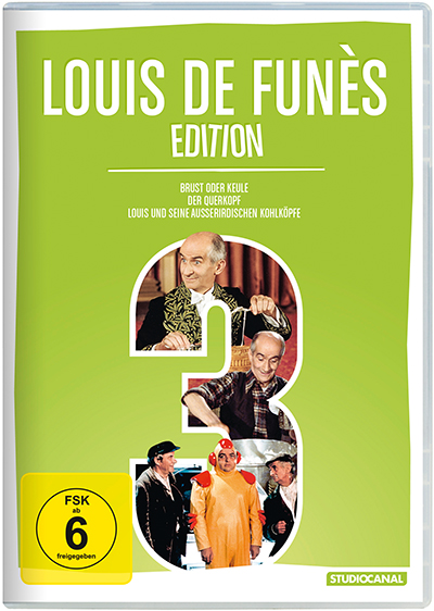 Louis de Funes Edition 3 (3 DVDs) Cover
