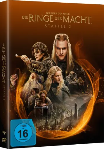 Der Herr der Ringe: Die Ringe der Macht - Staffel 2 (4 DVDs)