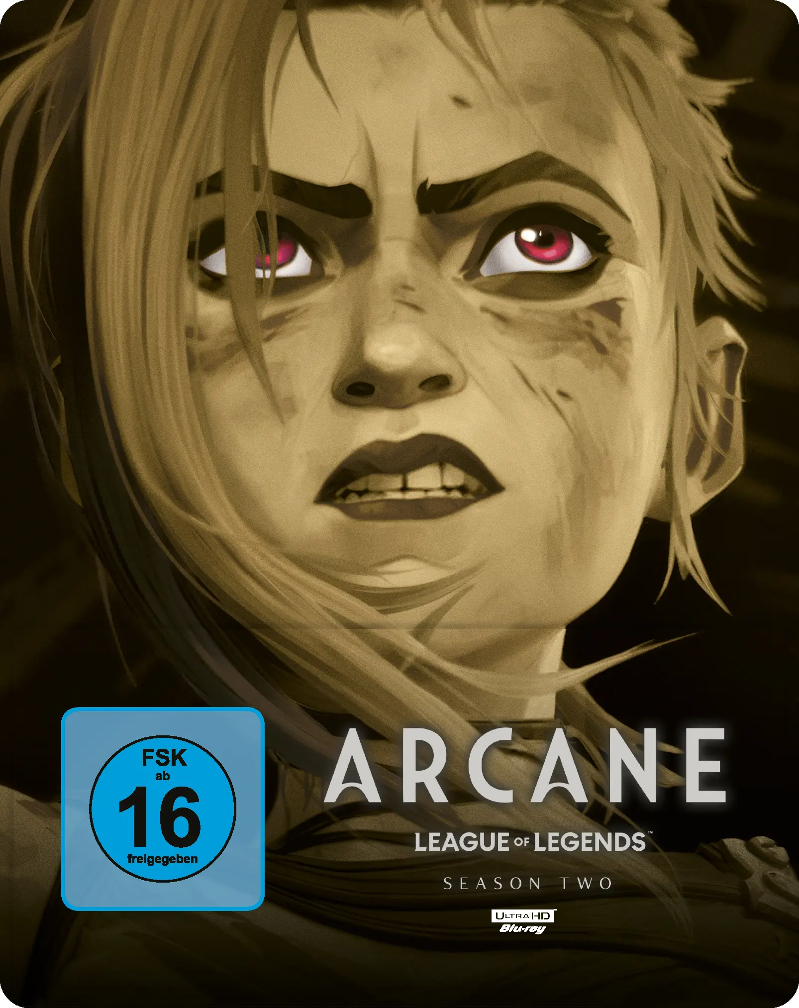 Arcane - League of Legends: Staffel 2 (Limitiertes Steelbook, 3 4K-UHDs+1 Blu-ray)