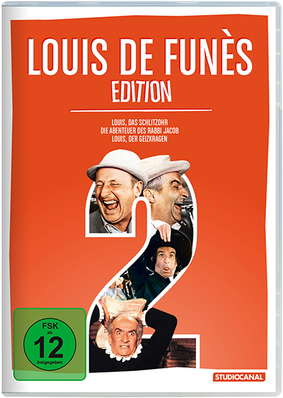 Louis de Funes Edition 2 (3 DVDs) Cover Louis de Funes Edition 2 (3 DVDs) Cover