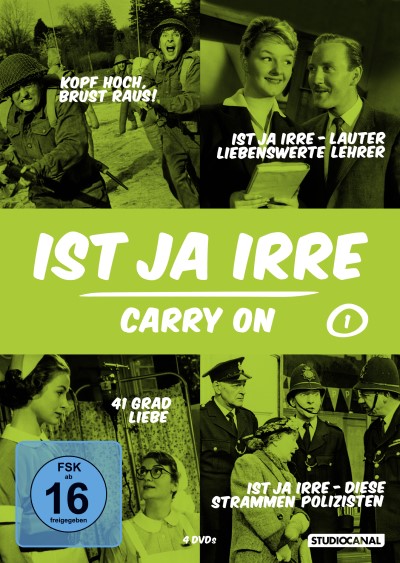 Ist ja irre - Carry On Vol. 1 (4 DVDs) Cover
