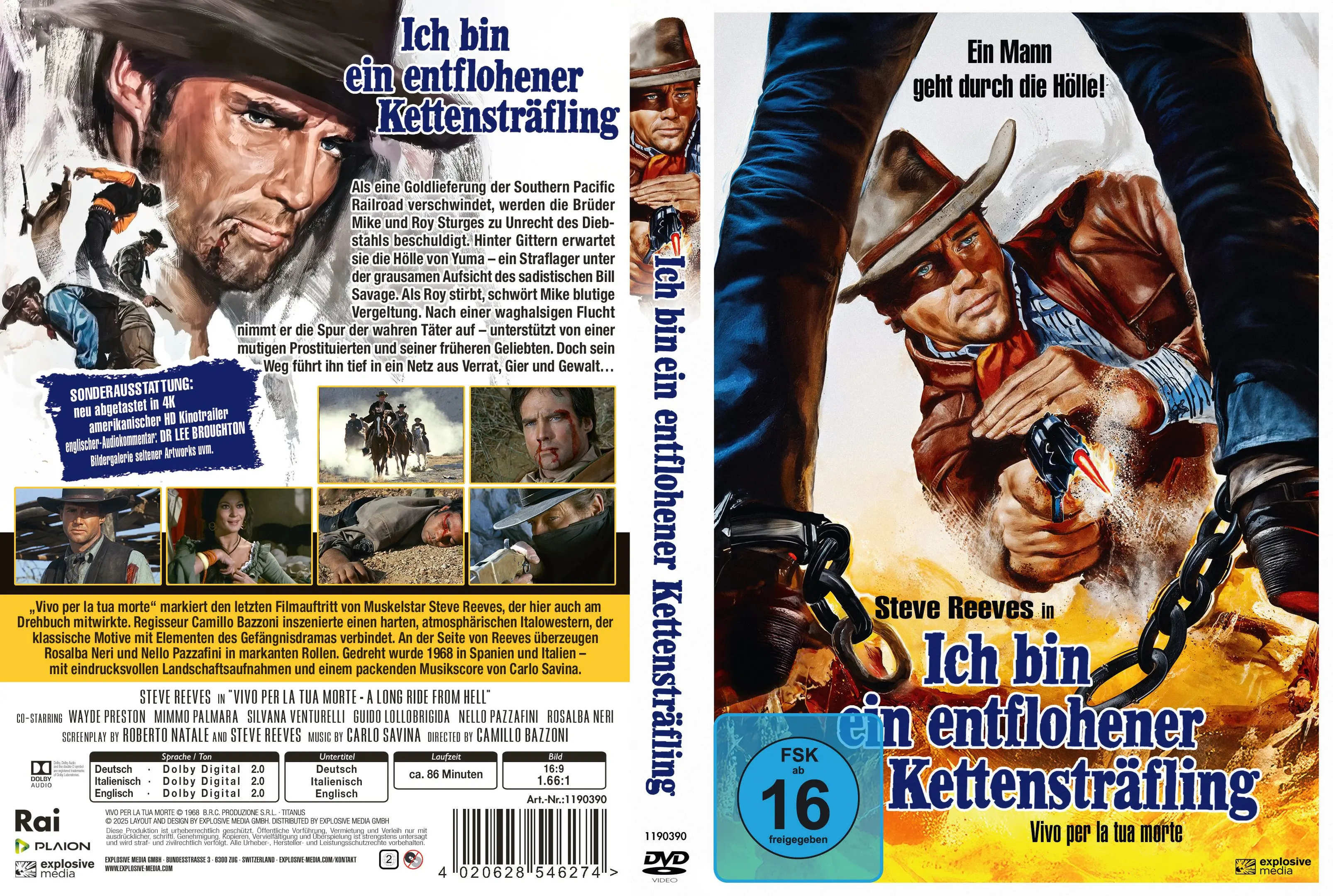 Ich bin ein entflohener Kettensträfling (DVD)
