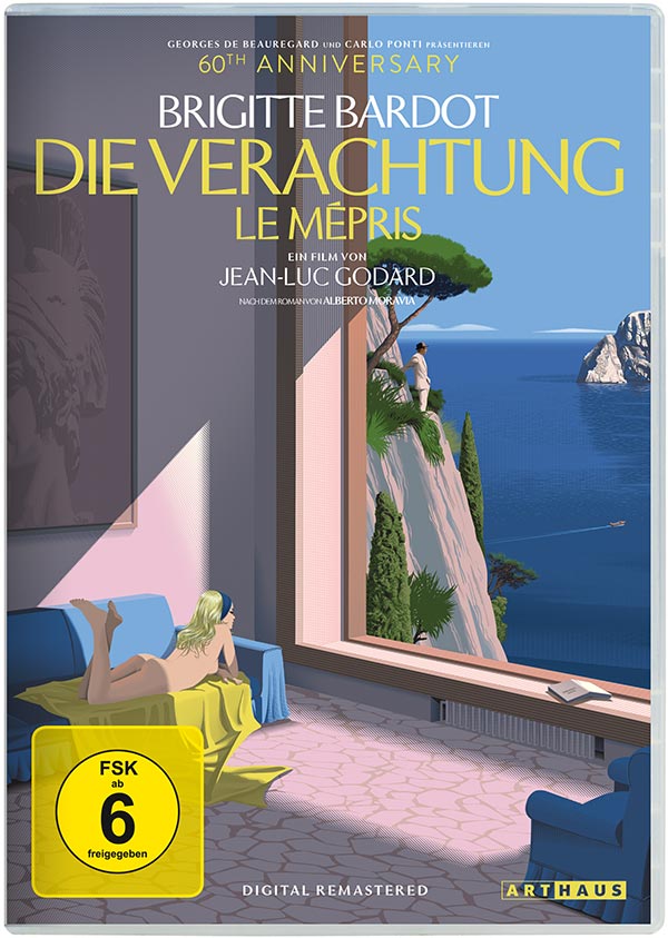 Die Verachtung - Le Mépris - 60th Anniversary Edition - Digital Remastered (DVD) Die Verachtung - Le Mépris - 60th Anniversary Edition - Digital Remastered (DVD)