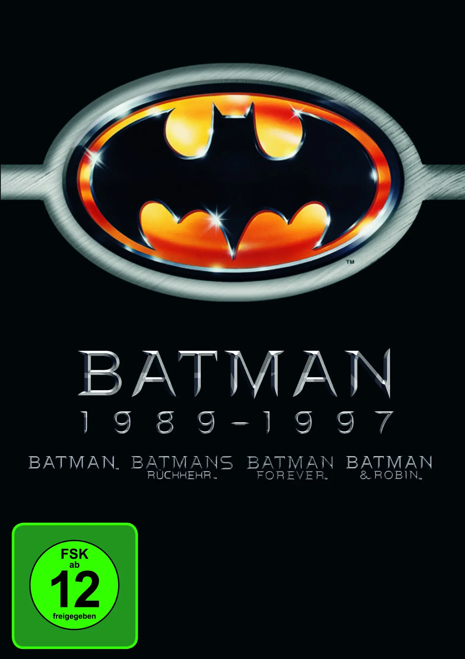 Batman 1 - 4 (DVD) Cover