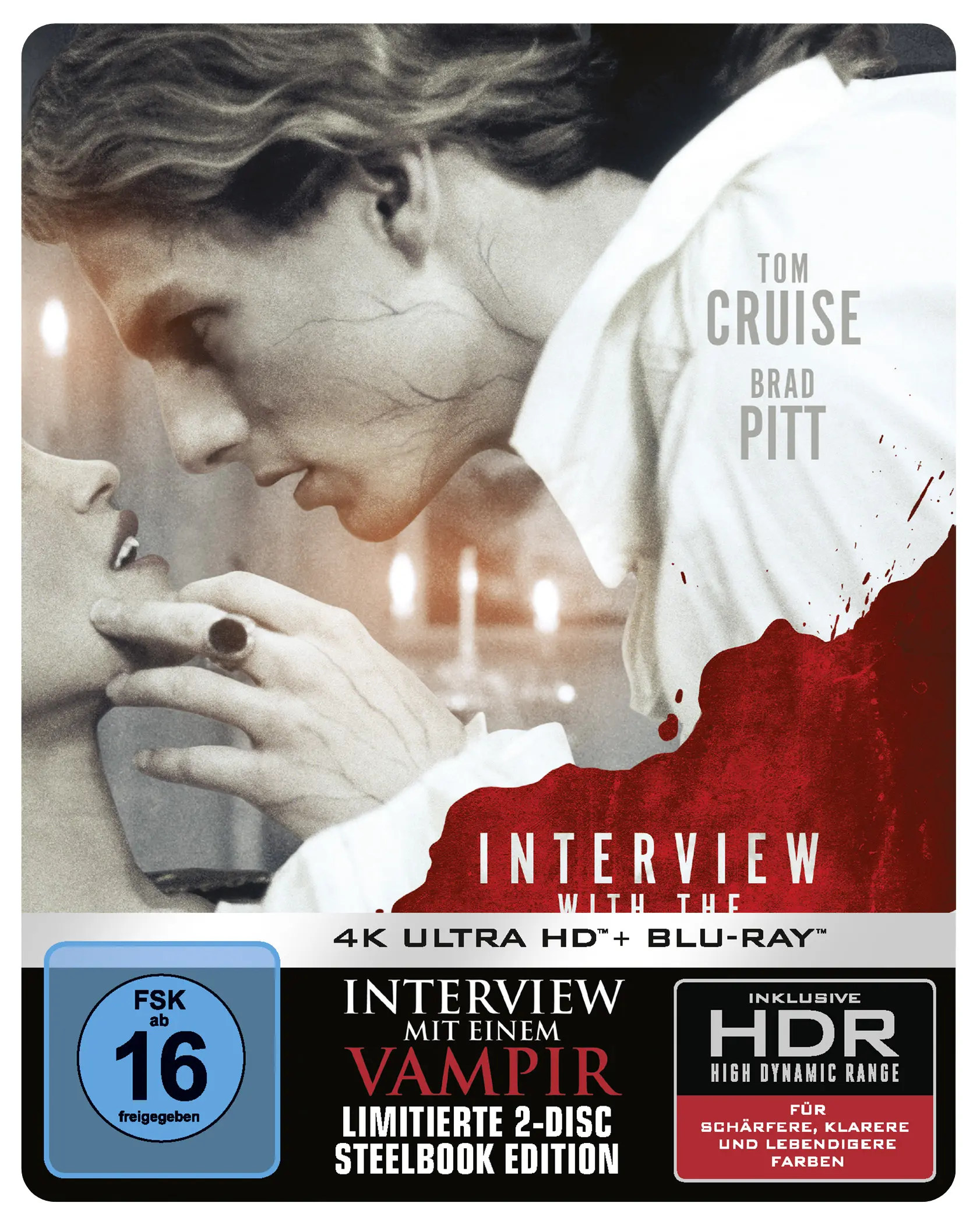 Interview mit einem Vampir (Steelbook, 4K-UHD+Blu-ray) Cover