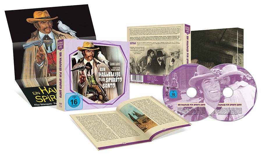 Ein Halleluja für Spirito Santo (Western All'Arrabbiata #5, Blu-ray+DVD) (exkl. Shop) Ein Halleluja für Spirito Santo (Western All'Arrabbiata #5, Blu-ray+DVD) (exkl. Shop)