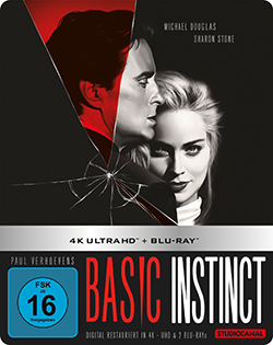 Basic Instinct - Limited Steelbook Edition (4K Ultra HD+Blu-ray+Bonus-Blu-ray) Cover