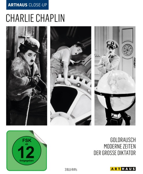 Charlie Chaplin - Arthaus Close-Up (3 Blu-rays) Charlie Chaplin - Arthaus Close-Up (3 Blu-rays)