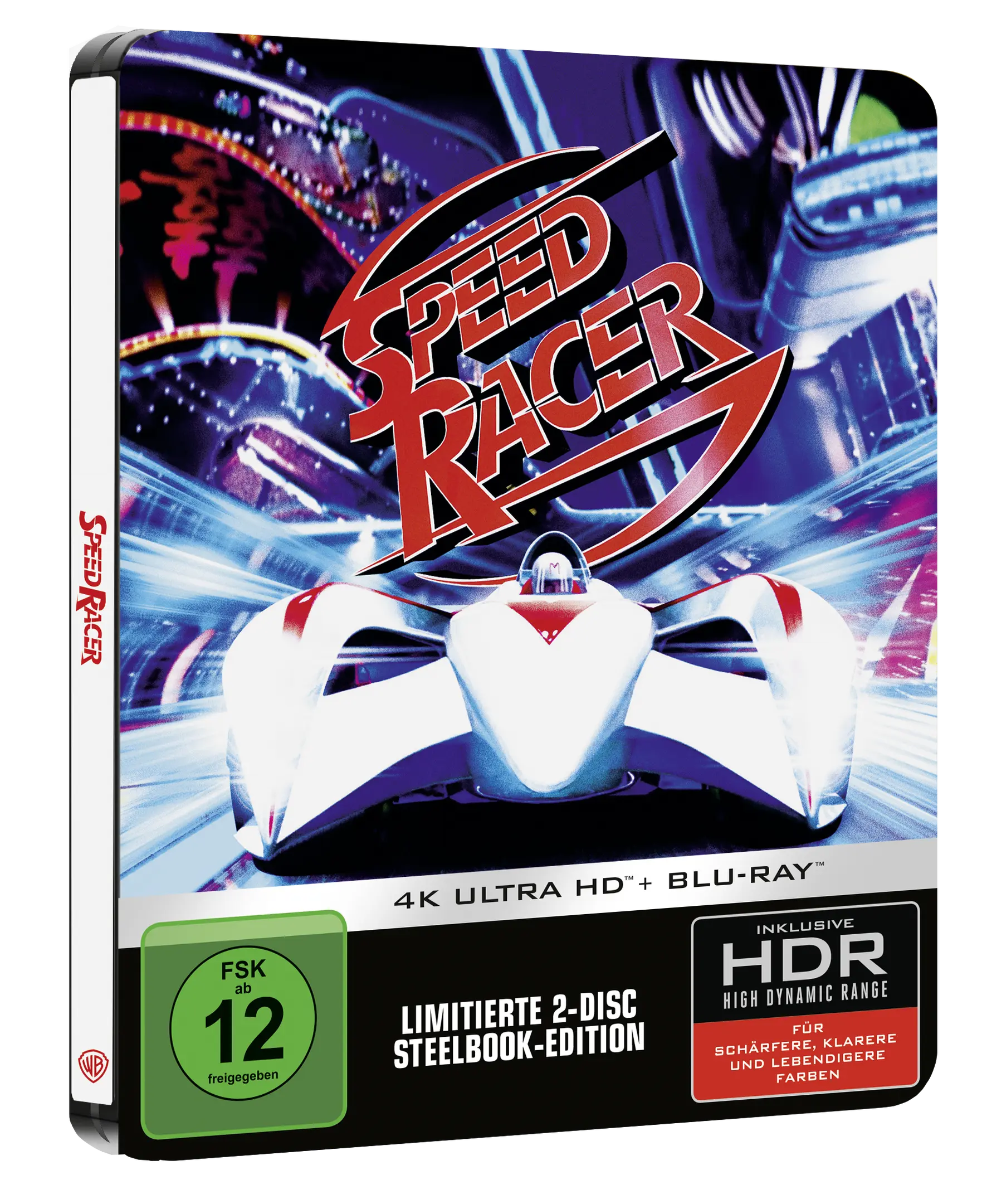 Speed Racer (Steelbook, 4K-UHD+Blu-ray)